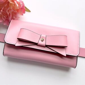 kate spade Light Pink Bow Belt Bag S/M NWT